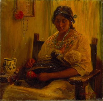 Woman from Tehuantepec by Germán Gedovius